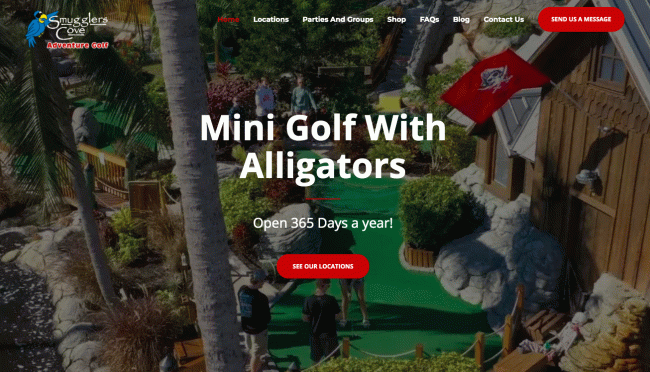 Smugglers Cove Adventure Golf